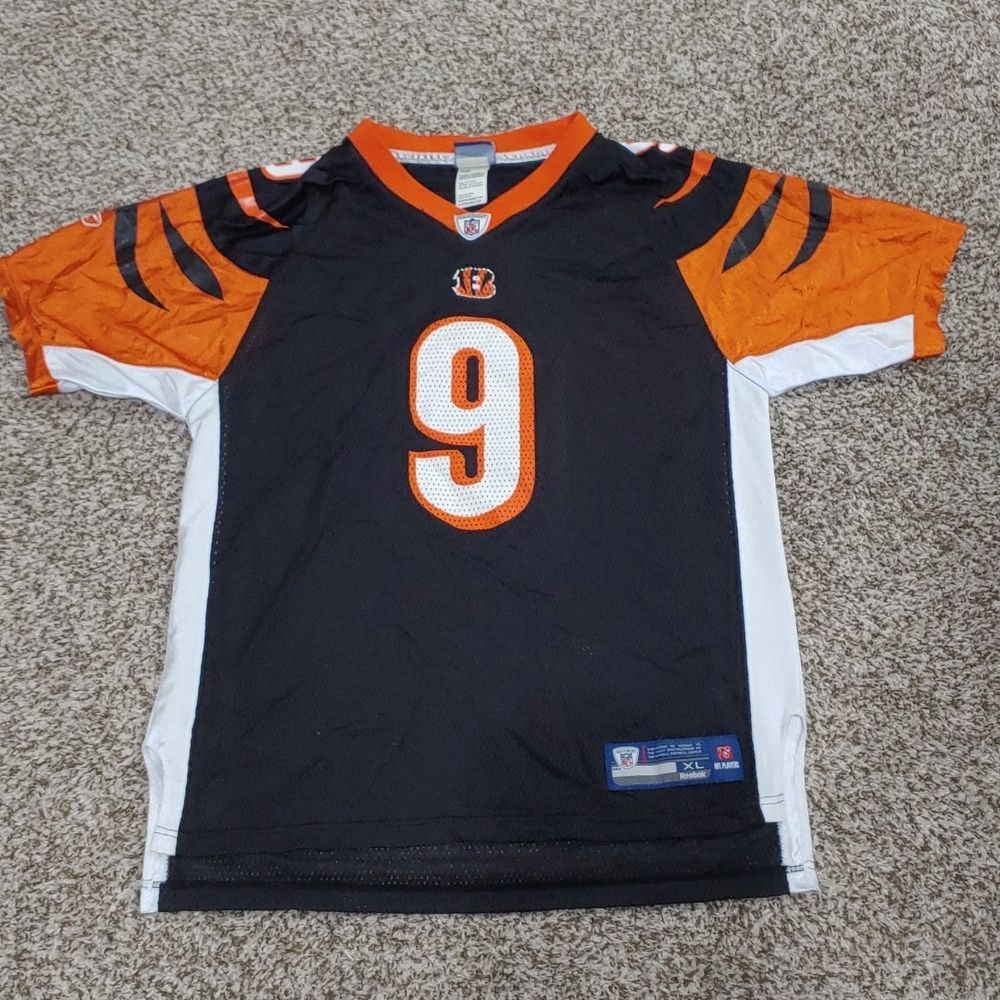 Cincinnati Bengals Jersey Carson Palmer #9 Youth XL Reebok NFL